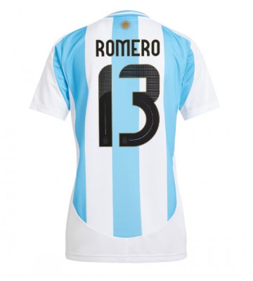 Argentina Cristian Romero #13 Replika Hjemmebanetrøje Dame Copa America 2024 Kortærmet